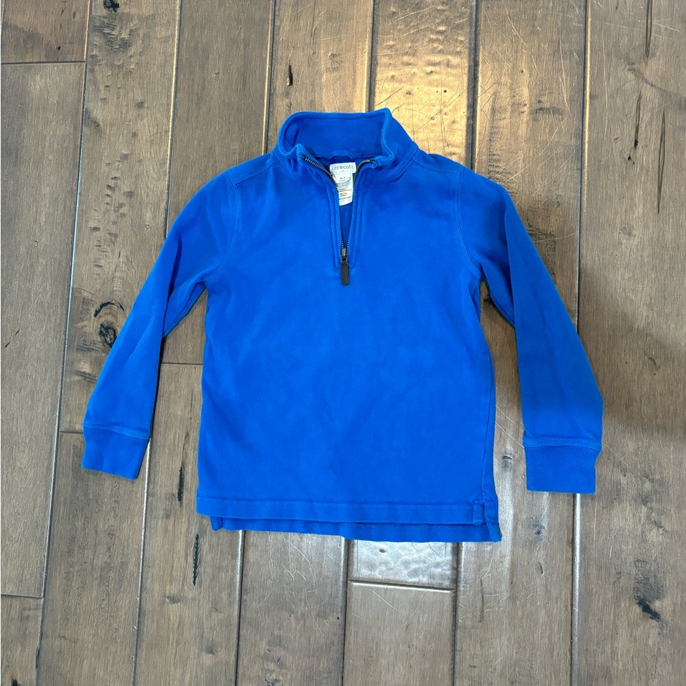 Crewcuts boys quarter zip sweater